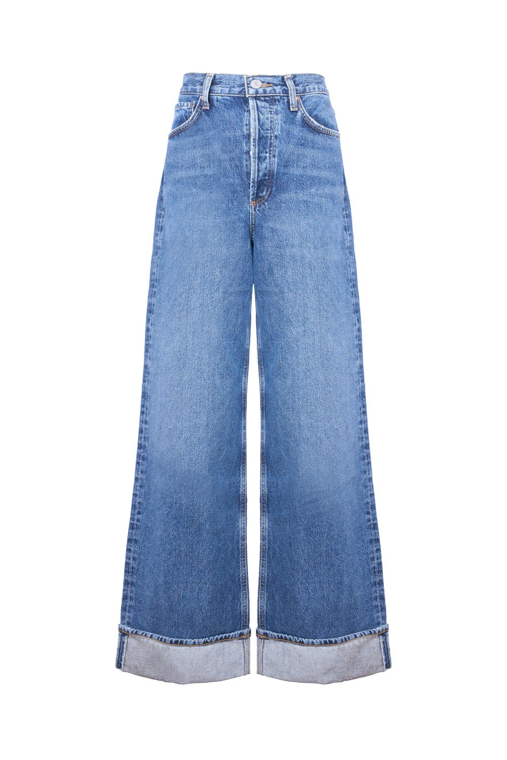 Dame jeans high rise wide leg